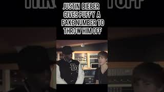 Justin Bieber gives puff daddy a fake number to throw him off pdiddyparty pdiddyexposed pdiddynew [upl. by Larry]