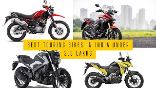 Top 5 bikes for touring 2024 Tourer Bikes Under 25Lacs [upl. by Carissa90]