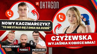 OKTAGON LIVE  PARNASSE ZOSTANIE KOBIETY POZA KSW CZYŻEWSKA W NATARCIU FIGLAK W UFC [upl. by Branden]