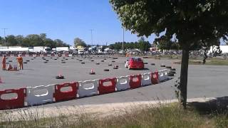 Slalom automobile Bourges 18 mai 2014  manche 3 [upl. by Nydia]