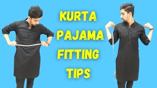 Top 5 Kurta Pajama Fitting Tips  Kurta Pajama Fitting Guide  How To Wear Kurta Pajama [upl. by Anastasie]