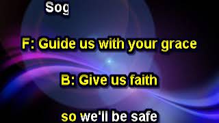 Josh Groban Prayer Yerrow Karaoke [upl. by Feetal]