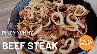 Beef Steak By Pinoy Yummy [upl. by Leitao]