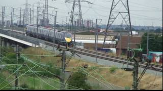 HS1 Eurostar and Javelin HD [upl. by Narad]