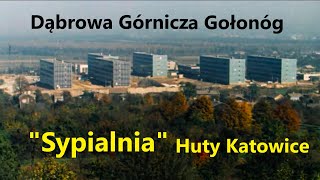 Dąbrowa Górnicza Gołonóg historia budowy osiedla Huty Katowice [upl. by Hazeefah]