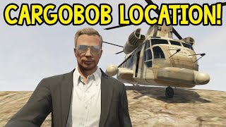 GTA 5 Online Cargobob Location Level 40 Onwards [upl. by Jarin549]