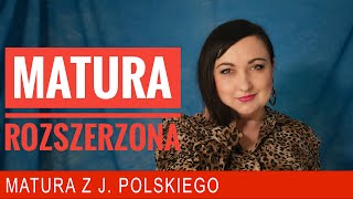 233 Matura rozszerzona z polskiego  jak się przygotować [upl. by Llemar167]