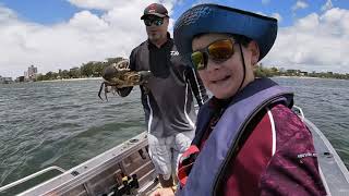 Crabbing the Maroochy River Sunshine Coast [upl. by Kirven]