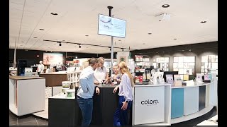 colora optimaliseert winkelervaring met digital signage [upl. by Lawrence185]