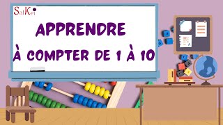 Apprendre à compter de 1 à 10 [upl. by Astrea]