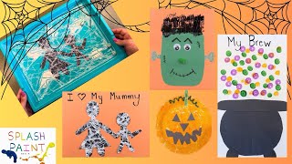 Easy Halloween Crafts for Kids [upl. by Notyalk]