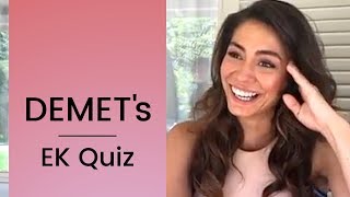 Demet Ozdemir ❖ Erkenci Kus Quiz ❖ English ❖ 2019 [upl. by Miun235]