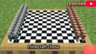 minecraft chess [upl. by Kcirddec715]