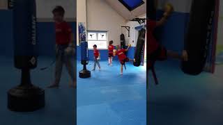 Kids karate kickboxing martial arts MMA Mixed Martial Arts Kung Fu Taekwondo Classes Blyth [upl. by Ilrak]