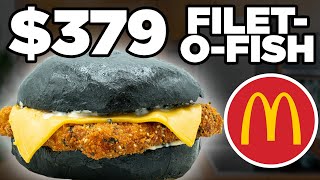 379 McDonalds FiletOFish Taste Test  FANCY FAST FOOD [upl. by Anyad492]