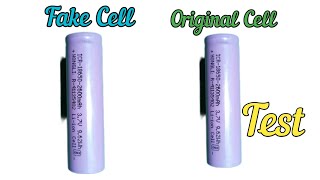 18650 37V 2600 mAh Lithiumion Rechargebal CellOriginal Na Copy Chak18650 Battery Capacity Test [upl. by Ocsinarf]