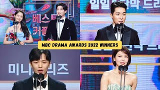 MBC Drama Awards 2022 Winners [upl. by Kinata]