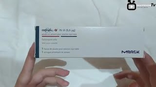 GONAL 75 IU solution injectable شرح طريقة حقن بسهولة GONAL [upl. by Gorlicki919]