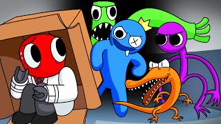 The FULL Story of the RAINBOW FRIENDS Cartoon Animation [upl. by Amak296]