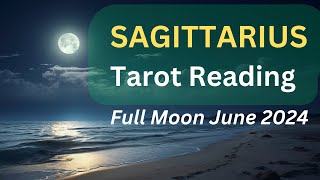 FULL MOON JUNE SAGITTARIUS ♐️Tarot Reading PULLED 2 WAYS [upl. by Alicirp409]