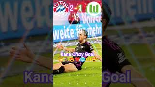 Wolfsburg vs Bayern Munich 12 HighlightsHarry Kane Goal 🔥🤩shorts bayern bundesliga wolf viral [upl. by Wein]