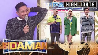 Jhong sits in laughter after hearing BidaMan Elis answer  Its Showtime BidaMan [upl. by Oilicec343]