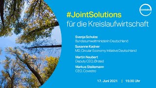 Fully Circular Talks Joint Solutions – Partnerschaften für Kreislaufwirtschaft [upl. by Carolina]