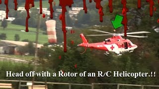 Rescue Mission goes wrong turbine Modell RC Helicopter REGA Agusta A109 [upl. by Jackie]