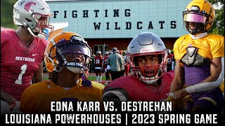 Edna Karr vs Destrehan HIGHLIGHTS  Louisiana POWERHOUSES Face Off in 2023 Spring Game [upl. by Vivia]