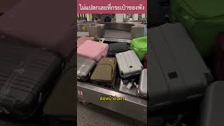 ไม่แปลกเลยที่กระเป๋าเดินทางจะพัง luggage airport knowledge interesting [upl. by Godewyn]