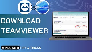 How To Download TeamViewer In Windows 1110 2024  Download TeamViewer in Laptop PC [upl. by Rednave]