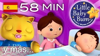 Canciones para dormir  Parte 2  Y muchas más canciones infantiles  ¡58 min de LittleBabyBum [upl. by Vitoria367]