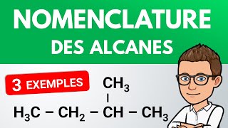 Nomenclature des ALCANES ✏️ Exercice  1ère  Physique Chimie [upl. by Betthezul]