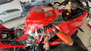 Tvs Apache RR 310 Bs6 Lamination  RR 310 Modification  Vwraps Sikar [upl. by Sternberg456]