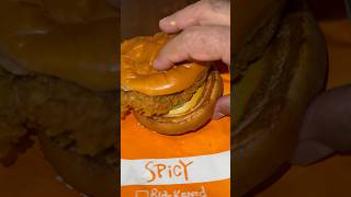 NEW Popeyes Spicy Ghost 👻 Pepper Chicken Sandwich 🥵🌶️ [upl. by Durning523]