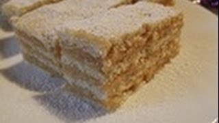 Mézes krémes Medové rezy Honey Cake [upl. by Ainahpets579]