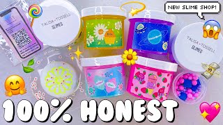 120 Talisa Tossell Slime Shop Review 🌼 Famous Slimer 100 Honest [upl. by Rosina785]