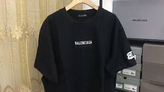 ReviewBalenciaga t shirt black from BOOTSFY [upl. by Yolane]