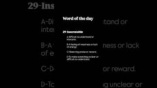 Guess the right optionmotivation wordpower wordoftheday [upl. by Plume]