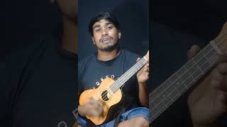 baula ke banilo re hason rajare baula ke banailo Ukulele tutorial bangla [upl. by Swee]