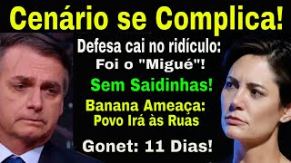 SÃBADO DETONADO BOLSONARO TEM DEFESA DESTRUÃDA ARGUMENTO PRINCIPAL FOI O quotMIGUÃ‰quot  GONET 11 DIAS [upl. by Tiossem]