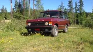 1991 Range Rover Classic V8 39 EFI  Testdrive [upl. by Ocimad114]