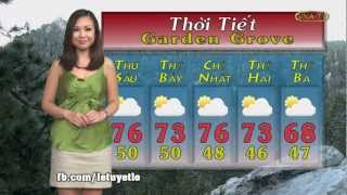 VNATV 57 Thoi Tiet Weather 02012013 [upl. by Adallard]