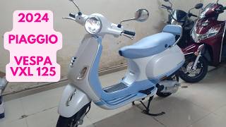 2024 Vespa VXL 125  Piaggio Vespa Smart amp Classic Look Detailed Features Specs Price caarnavtech [upl. by Fortunna]