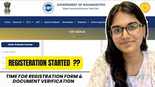 MHTCET 2024  CAP Round Registration Form  Merit List  CAP Round 1  Process Delayed  MHT CET [upl. by Neellek]