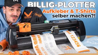 China Plotter Aufkleber selber machen  VEVOR 720mm TEST 2024 [upl. by Atinnor]