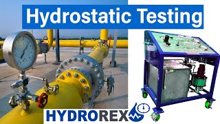 Hydrostatic Testing  How to Pressure Testing  Hydro Test [upl. by Yddet]