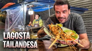 COMENDO EM RESTAURANTES NA ILHA TAILANDESA 🦞 🇹🇭 [upl. by Niuqram]