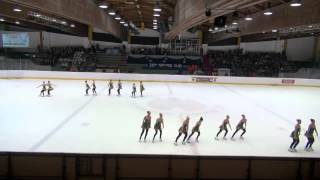 Spring Cup 2014  Valley Bay Synchro  Free Skating [upl. by Peter]