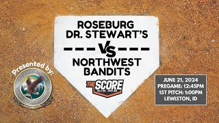 Roseburg Dr Stewarts vs Northwest Bandits Palouse Tourn  62124 [upl. by Krause719]